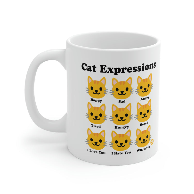 Load image into Gallery viewer, Cat Expressions Mug

