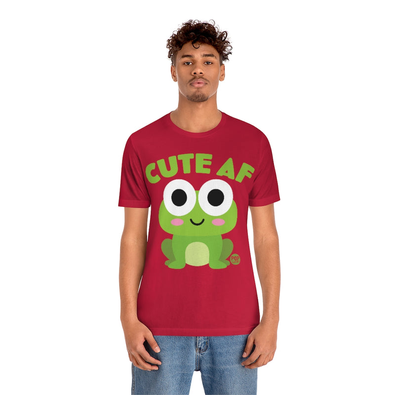 Load image into Gallery viewer, Cute AF Frog Unisex Tee
