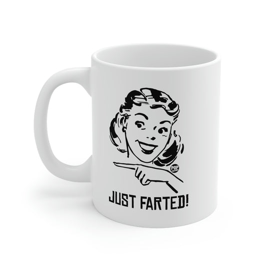 Just Farted Coffee Mug