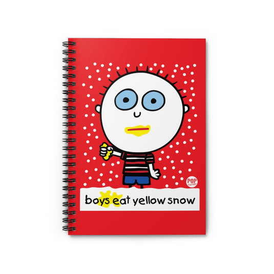 Boys Eat Yellow Snow Notebook