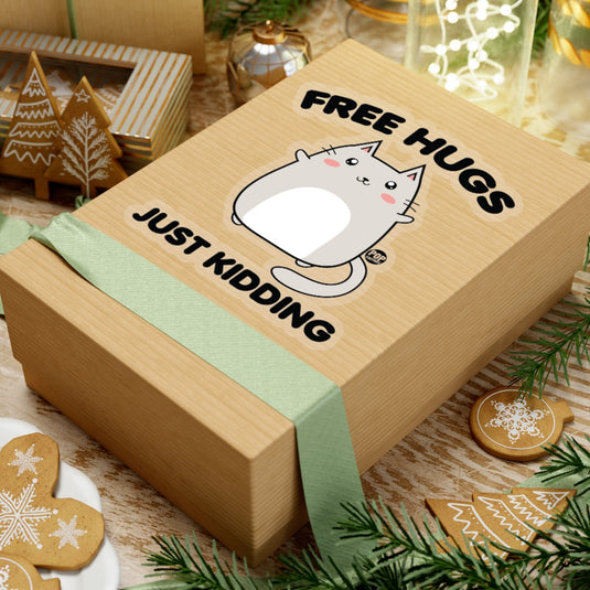 Free Hugs Cat Sticker