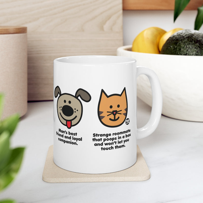 Load image into Gallery viewer, Dog Vs Cat Mug
