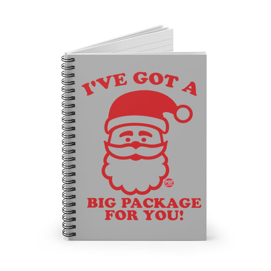 Santa Big Package Notebook