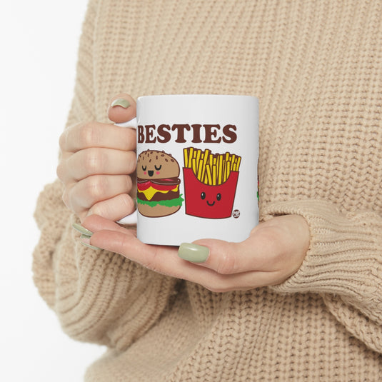 Besties Burger And Fry Mug