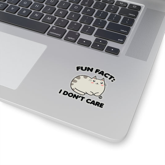 Fun Fact Cat Sticker