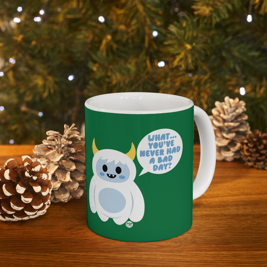 Bad Day Abominable Snowman Mug