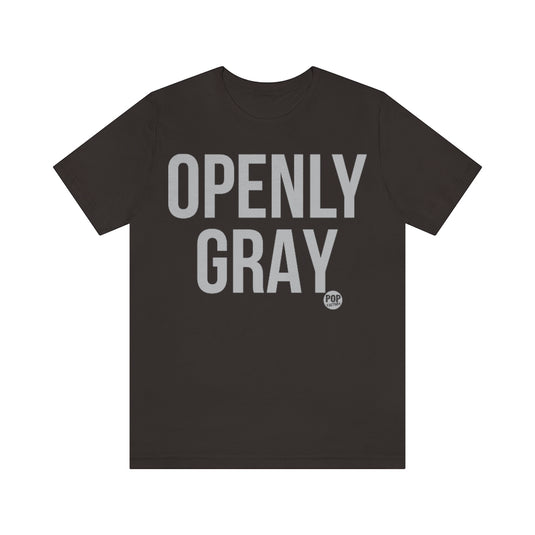 Openly Gray Unisex Tee