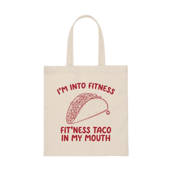 Fitness Taco In My Mouth Tote
