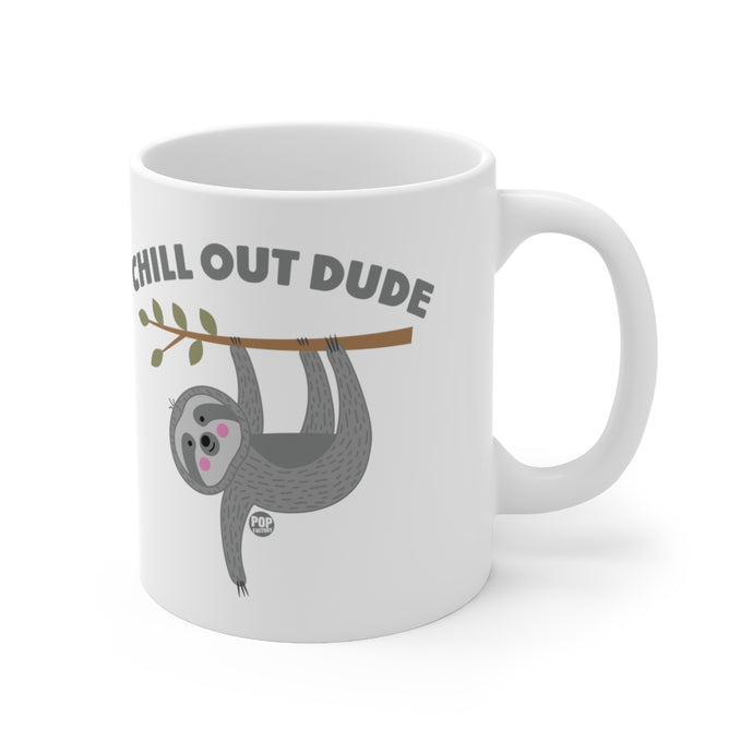 Chill Out Dude Sloth Mug