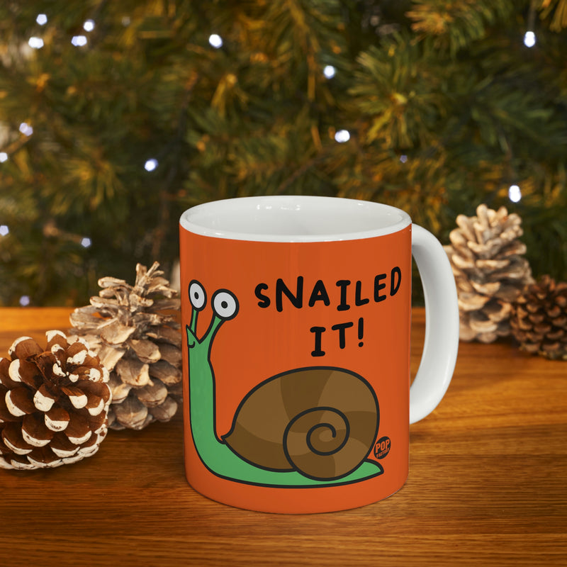 Load image into Gallery viewer, Snailed It !Snail Coffee Mug

