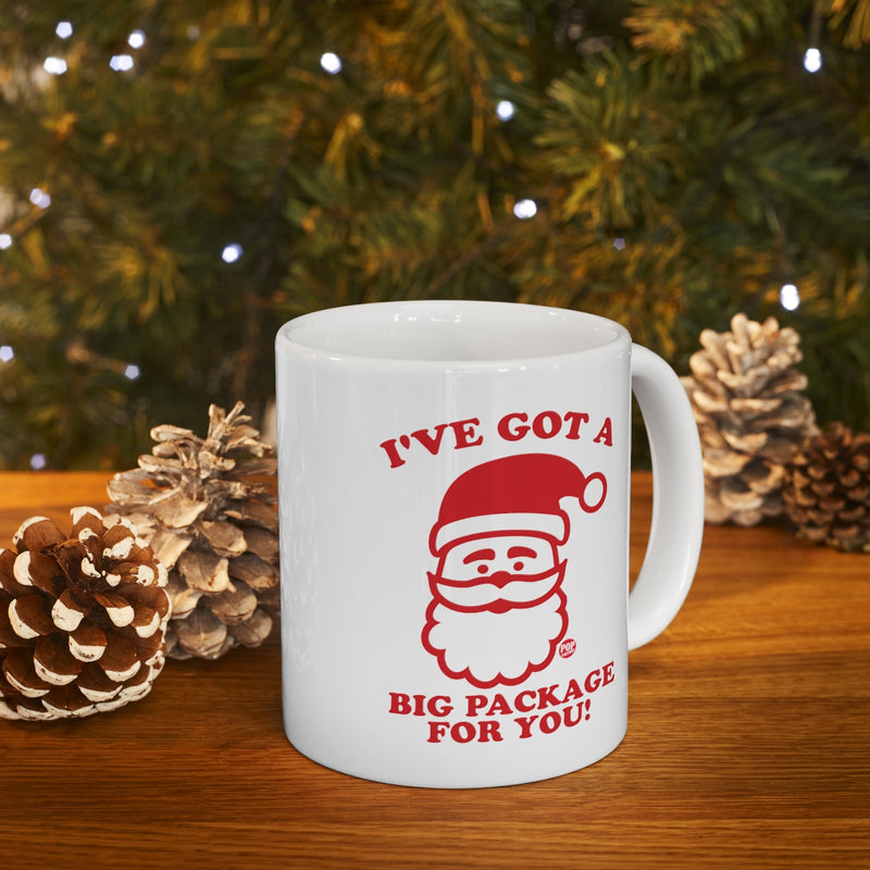 Load image into Gallery viewer, Santa Big Package Mug
