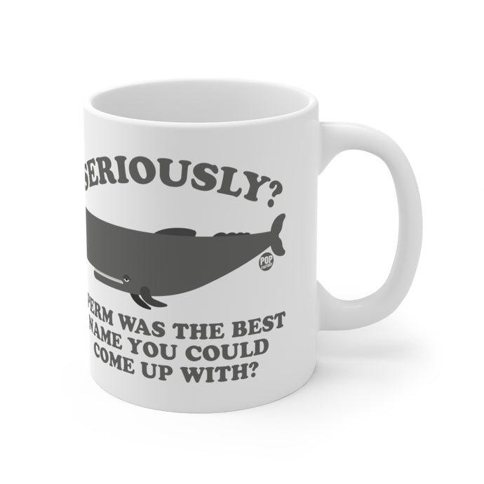 Sperm Whale Name Mug