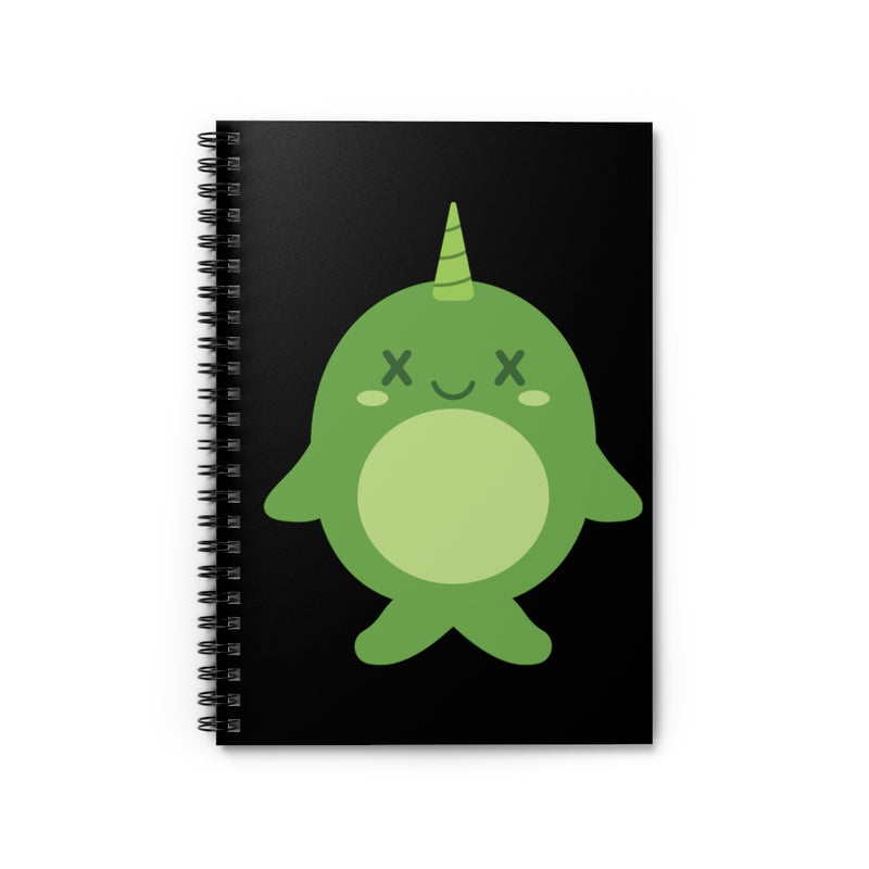 Load image into Gallery viewer, Deadimals Narwhal Notebook
