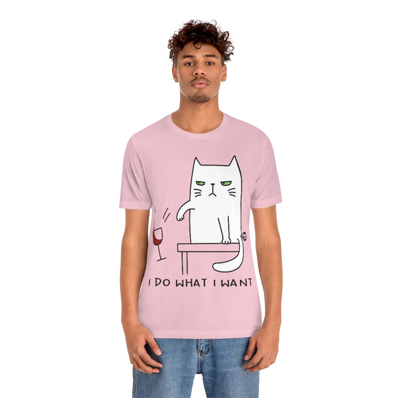 Load image into Gallery viewer, I Do What I Want Cat Unisex Tee
