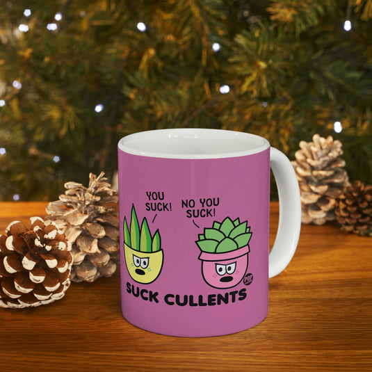 Suck Cullents Coffee Mug