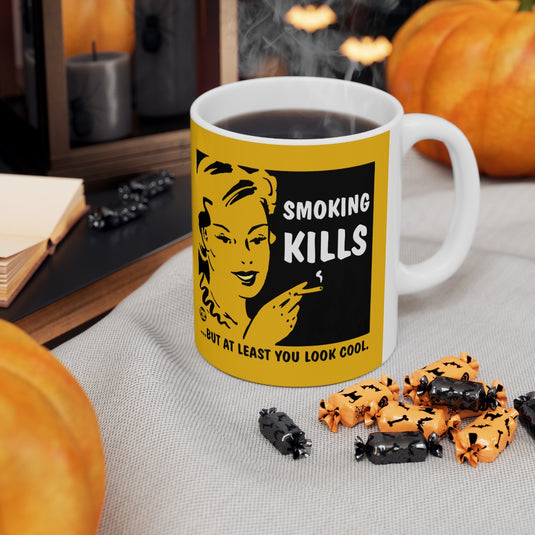 Smoking Kills Look Cool Mug