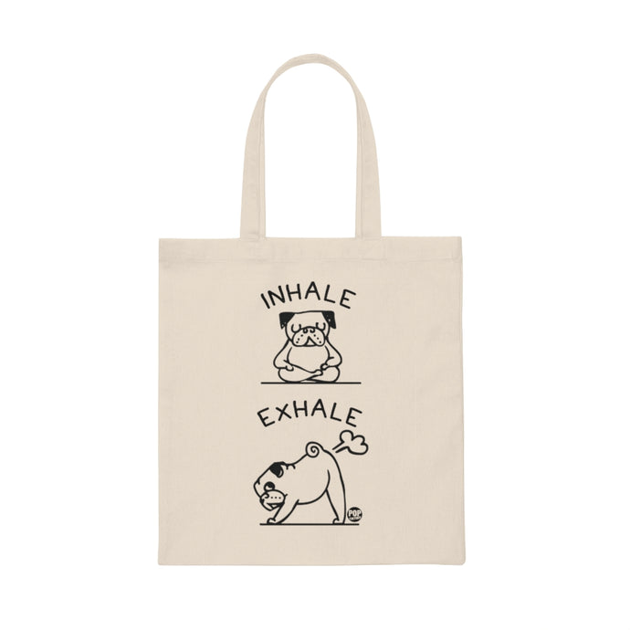 Inhale Exhale Dog Tote