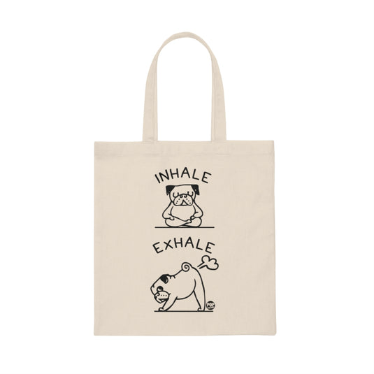 Inhale Exhale Dog Tote
