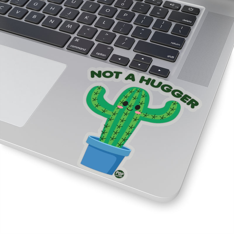Load image into Gallery viewer, Not A Hugger Cactus Sticker
