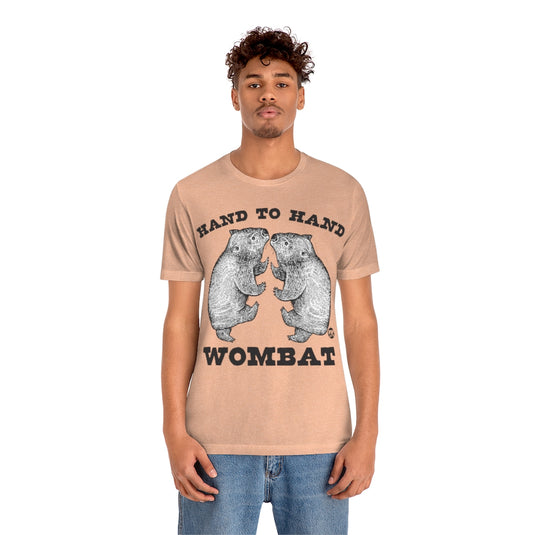 Hand To Hand Wombat Unisex Tee