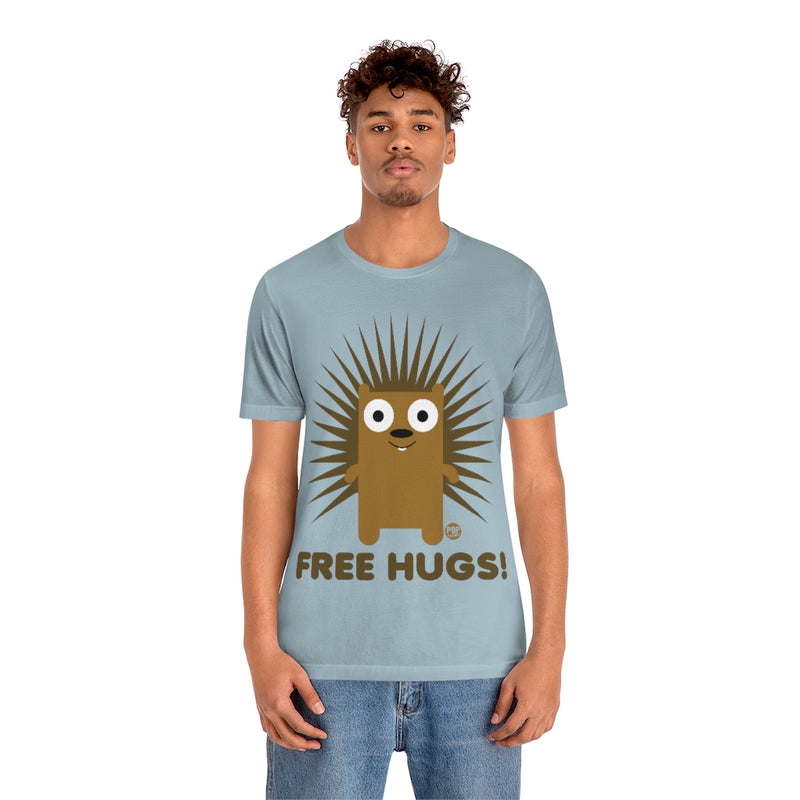Load image into Gallery viewer, Free Hugs Porcupine Unisex Tee
