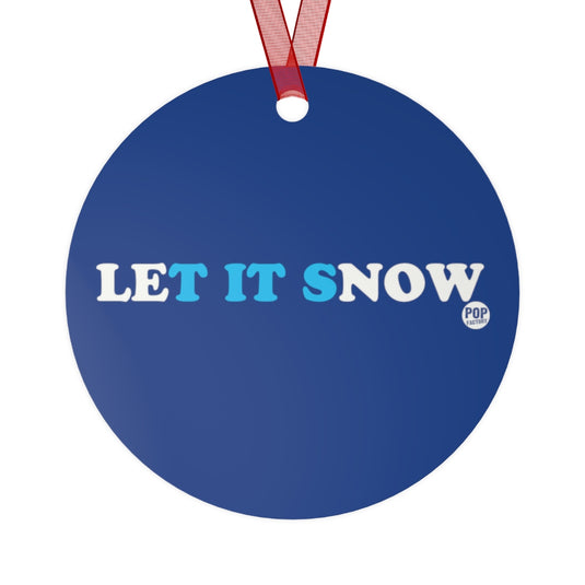 Let It Snow Tits Ornament