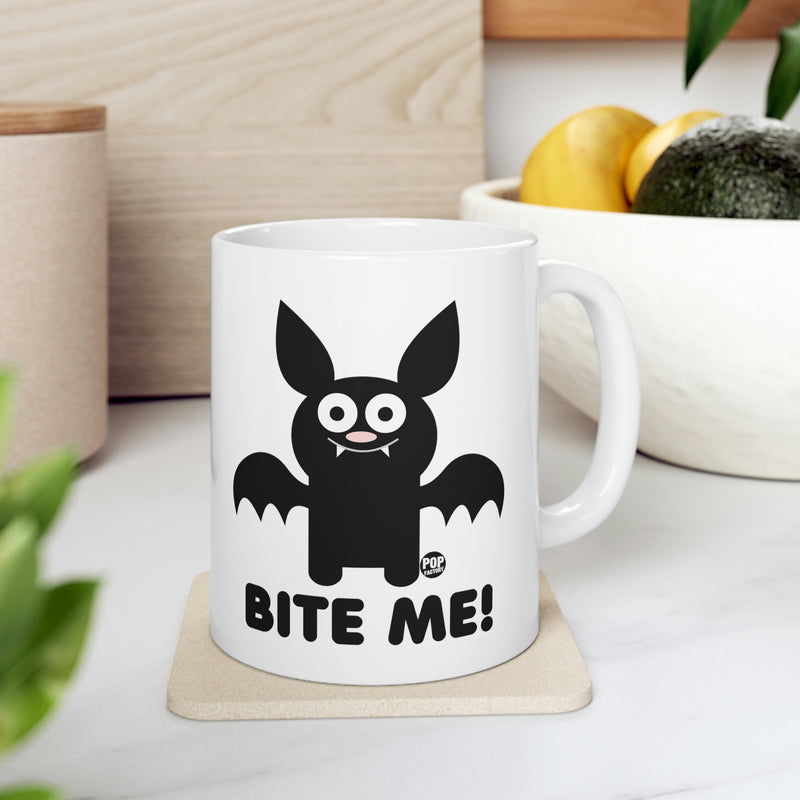 Load image into Gallery viewer, Bite Me Bat Mug
