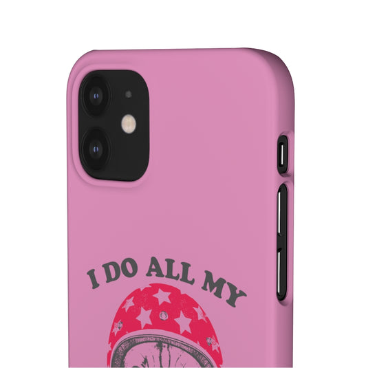 Do Own Stunts Pug Phone Case