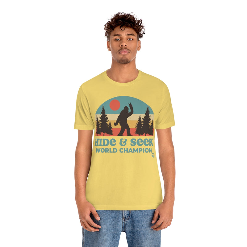 Load image into Gallery viewer, Hide And Seek Champion Bigfoot Unisex Tee

