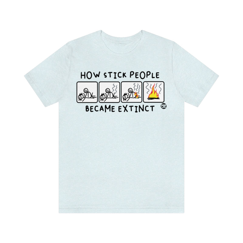 Load image into Gallery viewer, Stick People Extinct Unisex Tee
