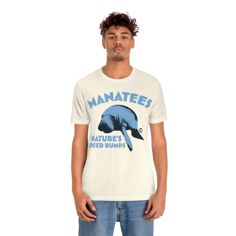 Load image into Gallery viewer, Manatee Speed Bumps Unisex Tee
