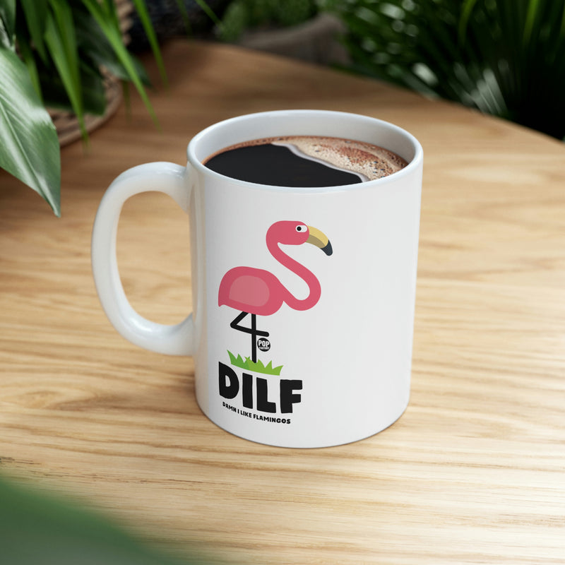Load image into Gallery viewer, DILF Flamingos Mug
