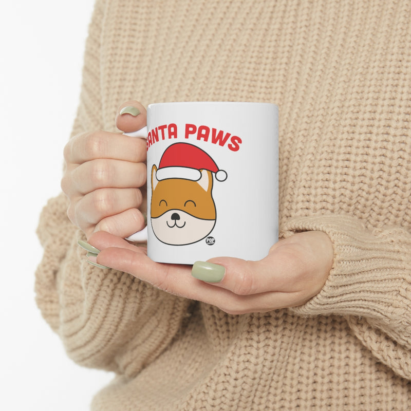 Load image into Gallery viewer, Santa Paws Dog Mug
