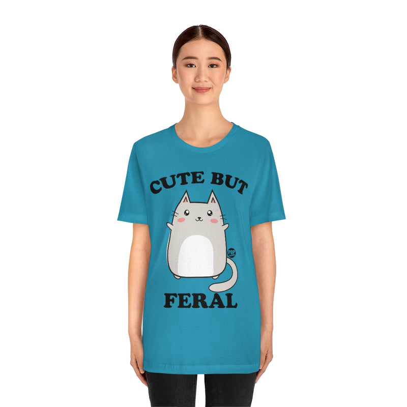 Load image into Gallery viewer, Cute But Feral Unisex Tee
