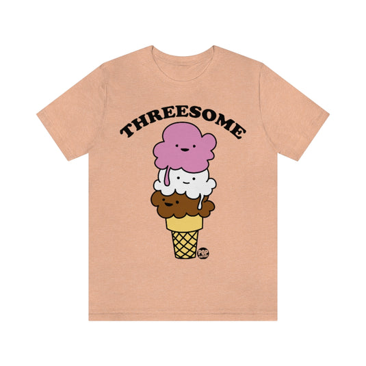 Threesome Icecream Unisex Tee
