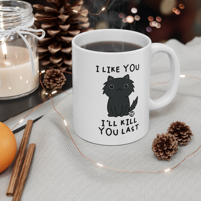 Load image into Gallery viewer, Kill You Last Cat Mug
