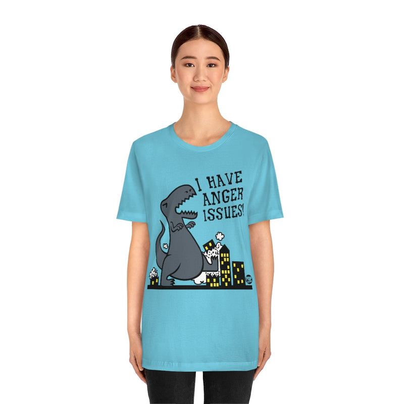 Load image into Gallery viewer, Anger Issues Dinosaur Unisex Tee
