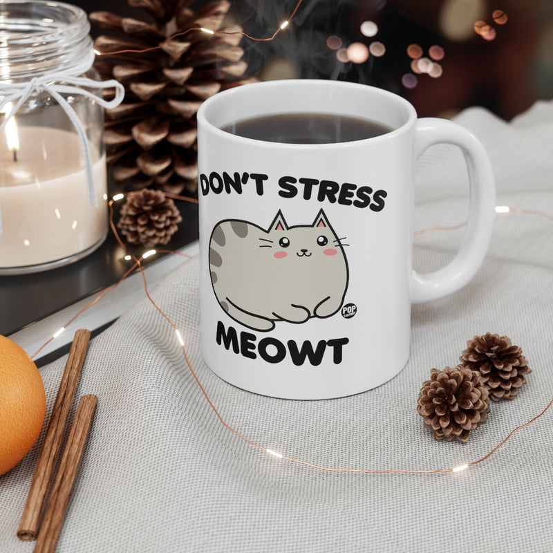 Load image into Gallery viewer, Don&#39;t Stress Meowt Mug
