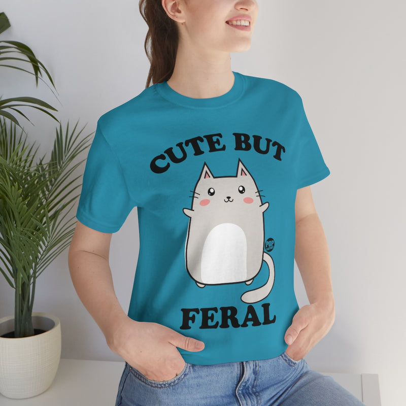 Load image into Gallery viewer, Cute But Feral Unisex Tee
