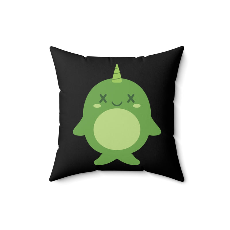 Load image into Gallery viewer, Deadimals Narwhal Pillow
