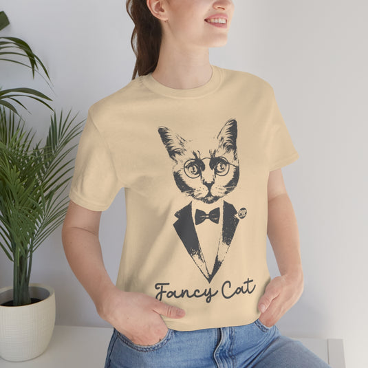 Fancy Cat Tux Unisex Tee