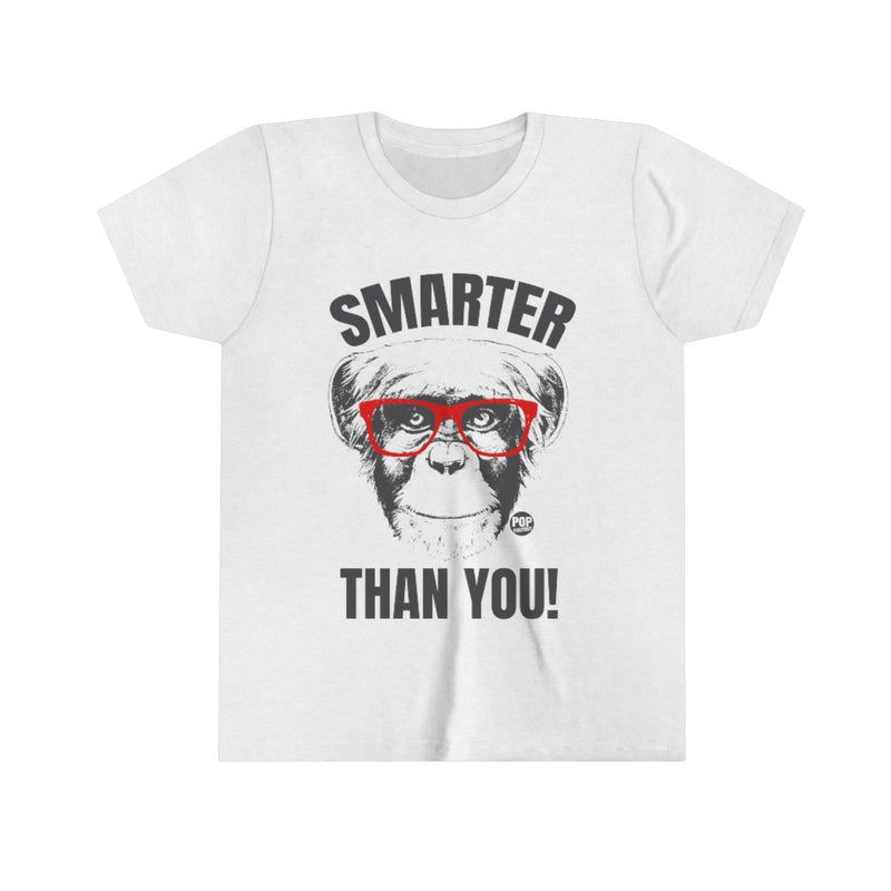 Load image into Gallery viewer, Smarter Than You Monkey Youth Short Sleeve Tee
