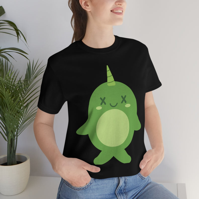 Load image into Gallery viewer, Deadimals Narwhal Unisex Tee
