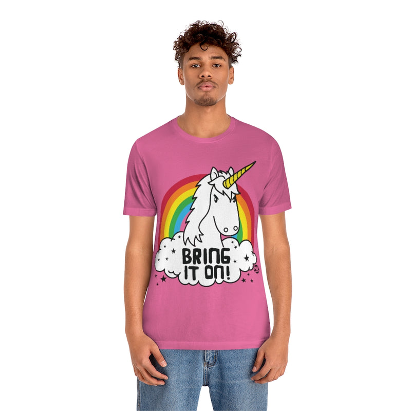 Load image into Gallery viewer, Bring It On Unicorn Unisex Tee
