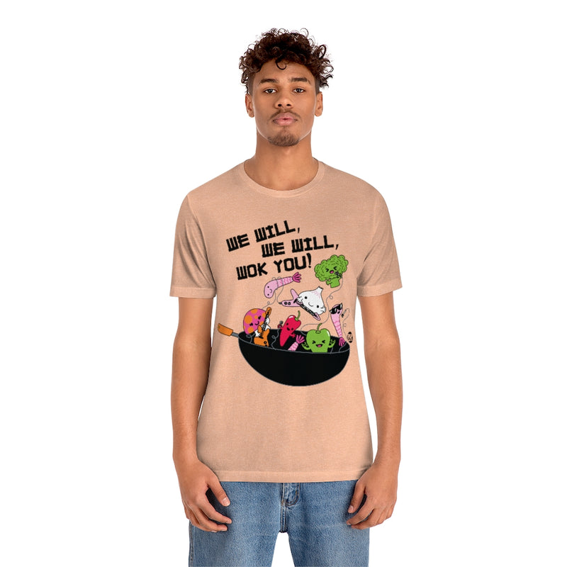 Load image into Gallery viewer, We Will Wok You Unisex Tee
