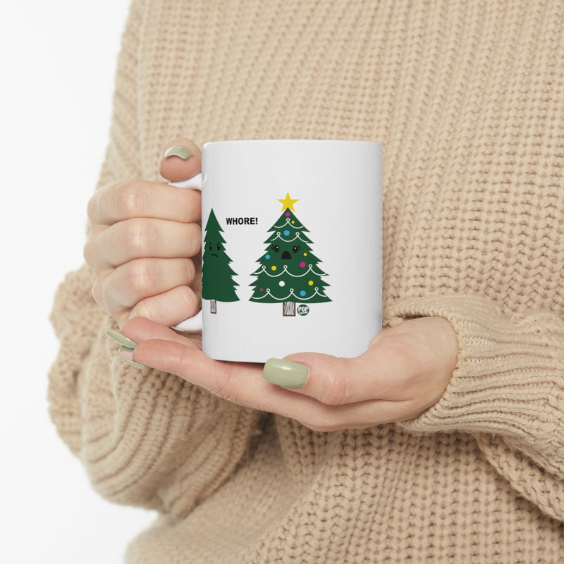 Load image into Gallery viewer, Xmas Tree Whore Mug
