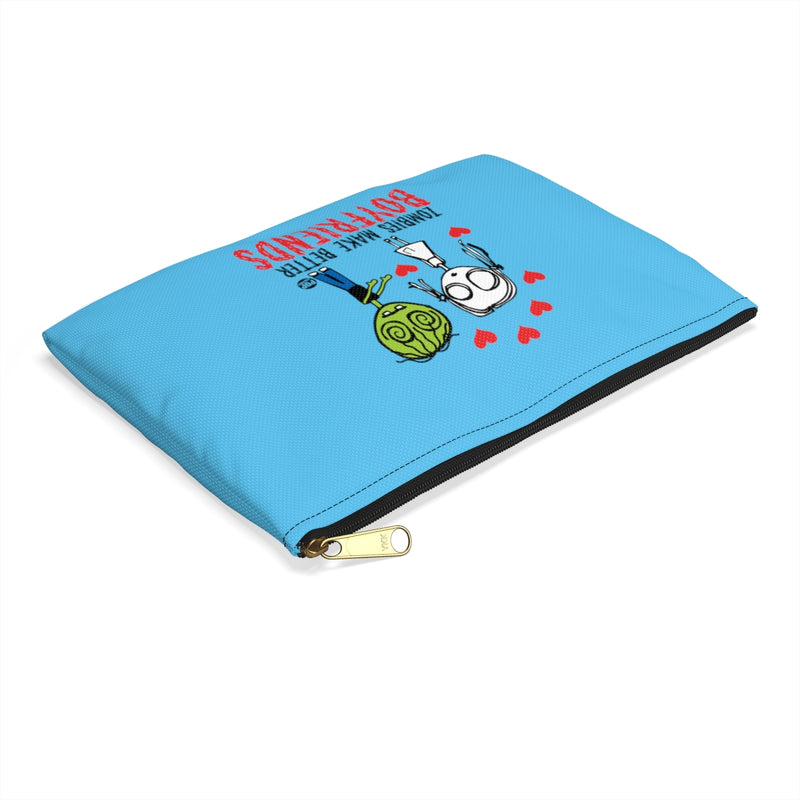 Load image into Gallery viewer, Eve L - Zombies Better Boyfriends Zip Pouch
