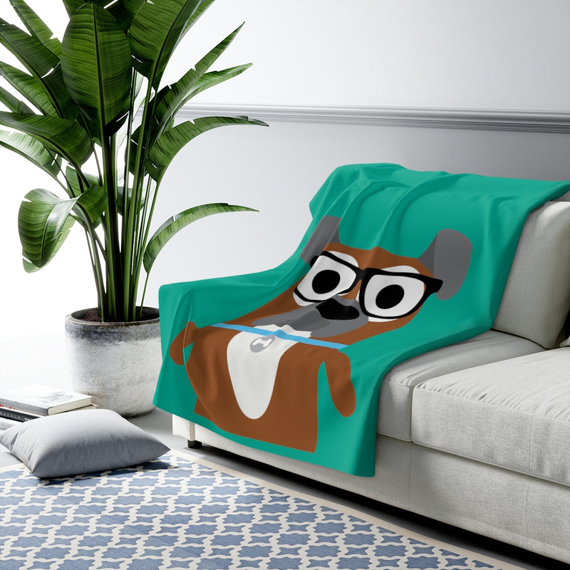 Load image into Gallery viewer, Bow Wow Meow Boxer Blanket

