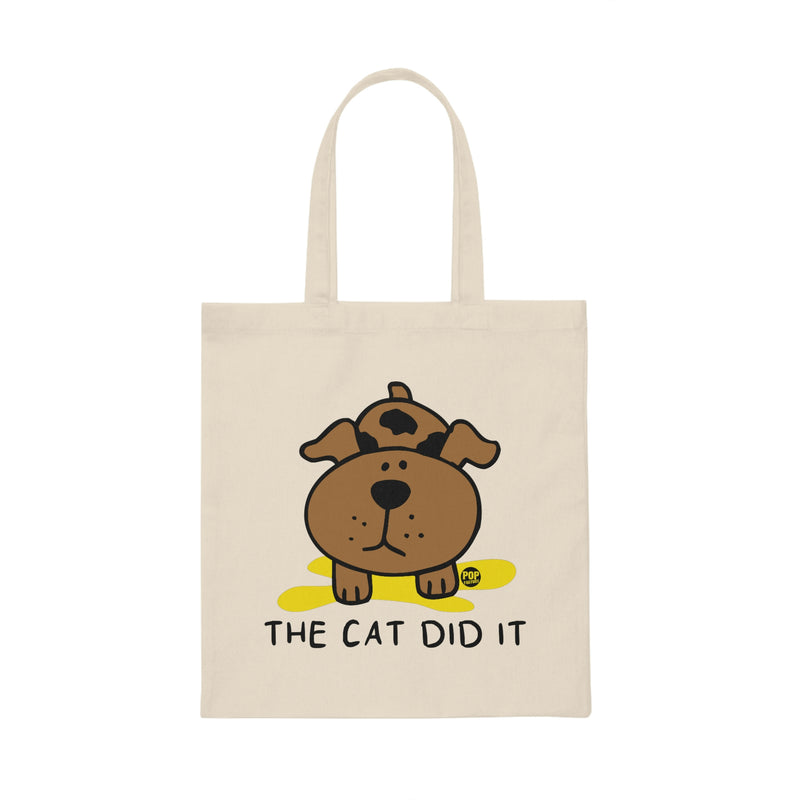 Load image into Gallery viewer, Cat Did It Tote
