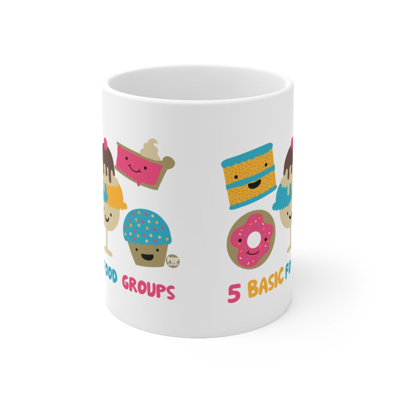 Load image into Gallery viewer, 5 Basic Food Groups Mug
